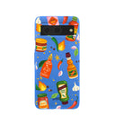 Electric Blue Hot Stuff Google Pixel 8 Case