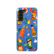 Electric Blue Hot Stuff Samsung Galaxy S21 Case