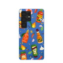 Electric Blue Hot Stuff Samsung Galaxy S25 Ultra Case