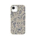 London Fog Indigo Bouquet iPhone 16e/17e Case