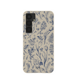 London Fog Indigo Bouquet Samsung Galaxy S25+(Plus) Case