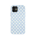 Powder Blue Indigo Dots iPhone 12/ iPhone 12 Pro Case