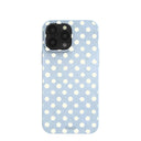 Powder Blue Indigo Dots iPhone 13 Pro Max Case