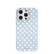 Powder Blue Indigo Dots iPhone 16 Pro Case