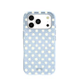 Powder Blue Indigo Dots iPhone 17 Pro Case