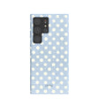 Powder Blue Indigo Dots Samsung Galaxy S24 Ultra Case