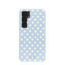 Powder Blue Indigo Dots Samsung Galaxy S25+(Plus) Case