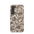 Seashell Inked Blooms Samsung Galaxy S23 Case