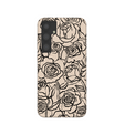 Seashell Inked Blooms Samsung Galaxy S24+(Plus) Case