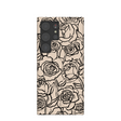 Seashell Inked Blooms Samsung Galaxy S24 Ultra Case