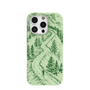 Sage Green Into the Mountains iPhone 16 Pro Case