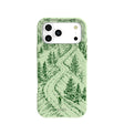 Sage Green Into the Mountains iPhone 17 Pro Max Case