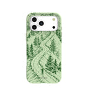 Sage Green Into the Mountains iPhone 17 Pro Max Case