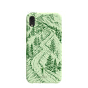 Sage Green Into the Mountains iPhone XR Case