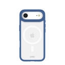 Clear iPhone Air Case with True Blue Ridge (MagSafe Included)