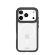 Clear iPhone 17 Pro Case with Noir Ridge (MagSafe Included)