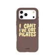 Chocolate Brown Ive got Pilates iPhone 17 Pro Max Case