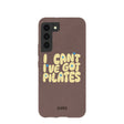 Chocolate Brown Ive got Pilates Samsung Galaxy S22 Case