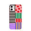 Bubblegum Pink Juggling Colors iPhone 16 Plus Case