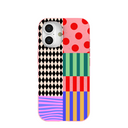 Bubblegum Pink Juggling Colors iPhone 16 Case