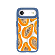 Clear Juicy Papayas iPhone Air Case With True Blue Ridge (MagSafe included)