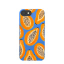 Electric Blue Juicy Papayas iPhone 6/6s/7/8/SE Case