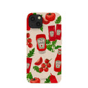 Seashell Ketchup Party iPhone 13 Case