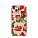 Seashell Ketchup Party iPhone 15 Plus Case