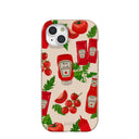 Seashell Ketchup Party iPhone 15 Case