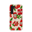 Seashell Ketchup Party Samsung Galaxy S25 Case