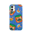 Electric Blue Kimchi Club iPhone 16 Plus Case