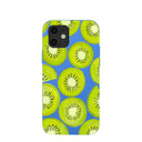 Electric Blue Kiwi Slices iPhone 12/ iPhone 12 Pro Case