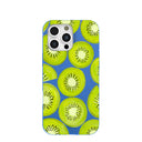 Electric Blue Kiwi Slices iPhone 16 Pro Max Case