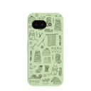 Sage Green Knit Nook Google Pixel 9a Case