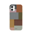 London Fog Knitted Patchwork iPhone 16 Plus Case