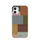London Fog Knitted Patchwork iPhone 16 Plus Case