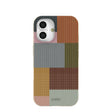 London Fog Knitted Patchwork iPhone 16 Case