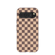 Chocolate Brown Latte Check Google Pixel 10 Pro XL Case
