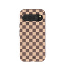 Chocolate Brown Latte Check Google Pixel 10 Pro XL Case