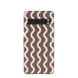 Chocolate Brown Latte Waves Google Pixel 8 Pro Case
