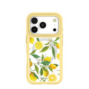 Clear Lemon Bloom iPhone 17 Pro Case With Sunbeam Ridge (MagSafe included)
