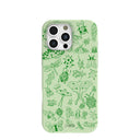 Sage Green Linear Entomology iPhone 16 Pro Max Case