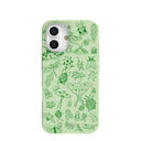 Sage Green Linear Entomology iPhone 16 Case