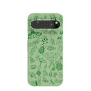 Sage Green Linear Entomology Google Pixel 9 Pro XL Case