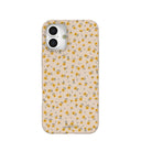 Seashell Little Yellow Flowers iPhone 16 Plus Case