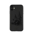 Black Lone Cabin iPhone 11 Case