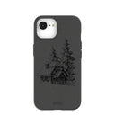 Black Lone Cabin iPhone 16e/17e Case