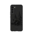 Black Lone Cabin Samsung Galaxy S22 Case