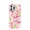 Bubblegum Pink Love Letters iPhone 16 Pro Max Case