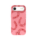 Bubblegum Pink Lucky Horseshoe iPhone Air Case